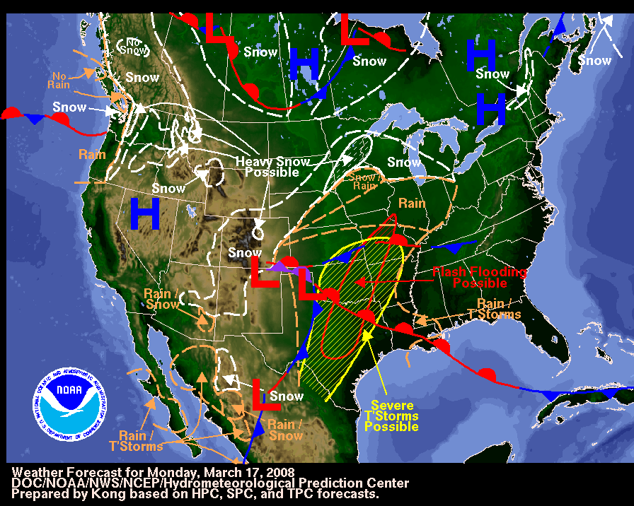 Regional Weather Forecast Map Map Of Farmland Cave