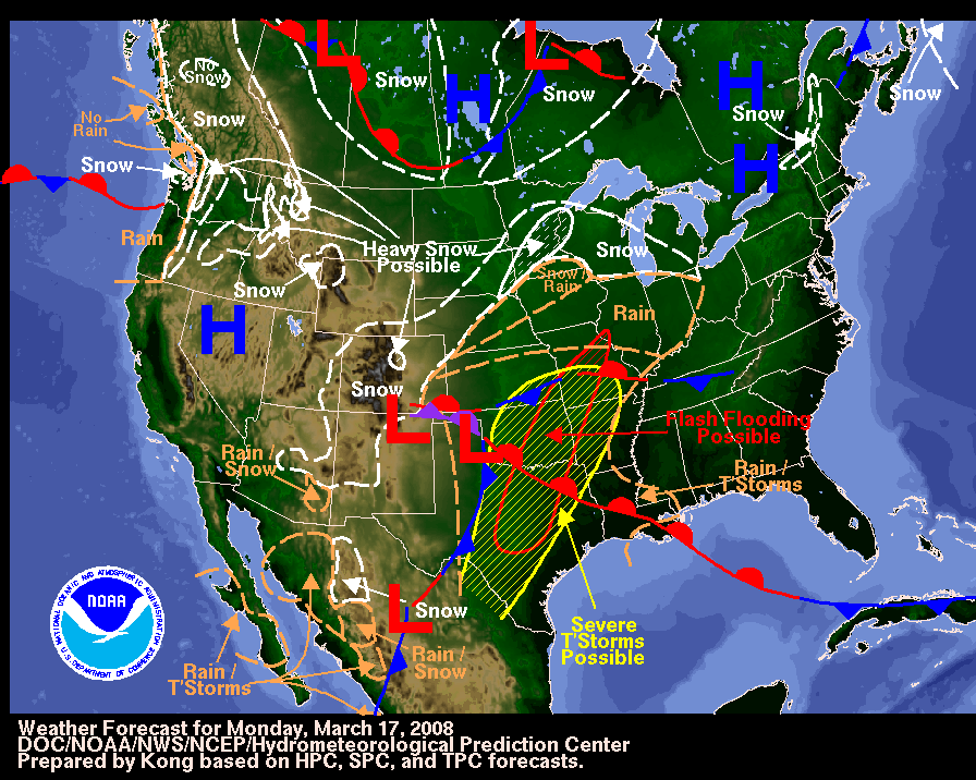 Weather Map Usa 10 Day Forecast Map